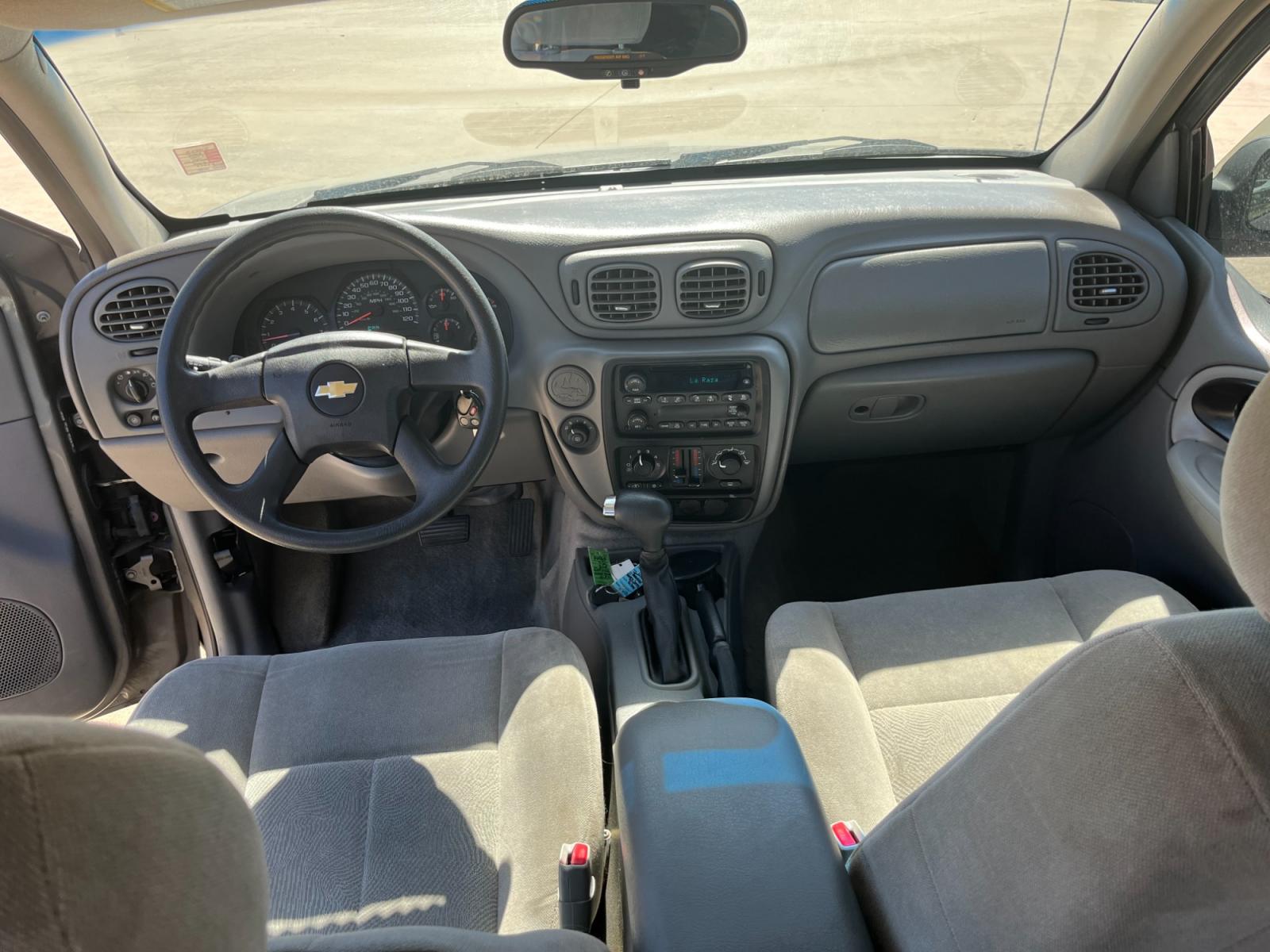 2005 GRAY /gray Chevrolet TrailBlazer LS 2WD (1GNDS13S052) with an 4.2L L6 DOHC 24V engine, 4-Speed Automatic Overdrive transmission, located at 14700 Tomball Parkway 249, Houston, TX, 77086, (281) 444-2200, 29.928619, -95.504074 - Photo #10
